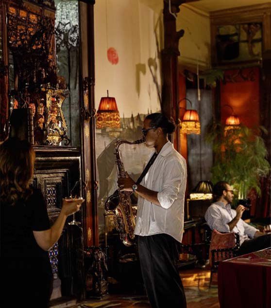 Artistes & divertissement 2 Agence événementielle,Saxophone Maroc, soirée privé, ,marrakech, totem events, paris